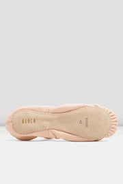 S0227G Bloch Children's Belle Leather Ballet Shoes Pink Leather