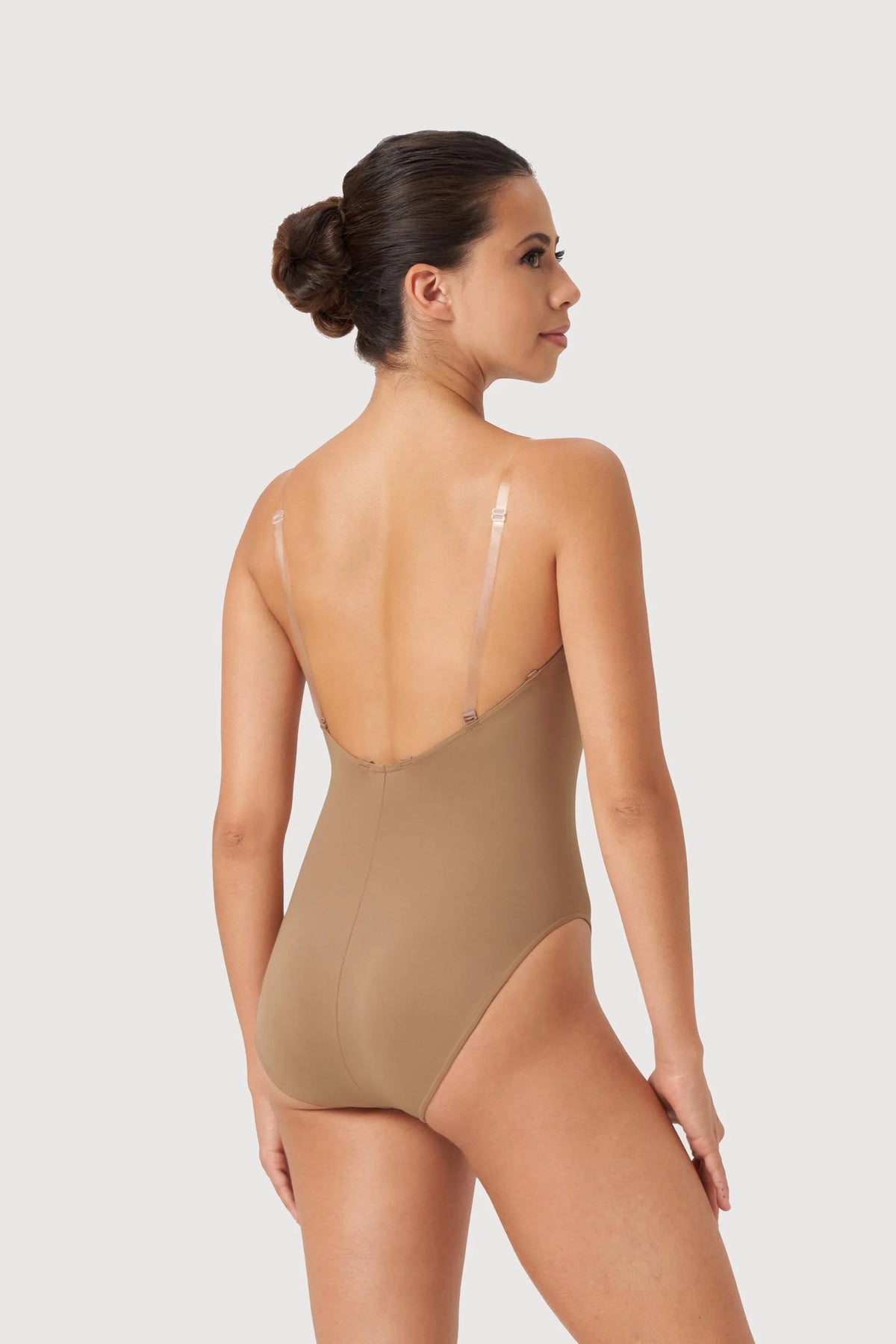 B3367- Bloch Bodyliner / Romoveable Strap Tan