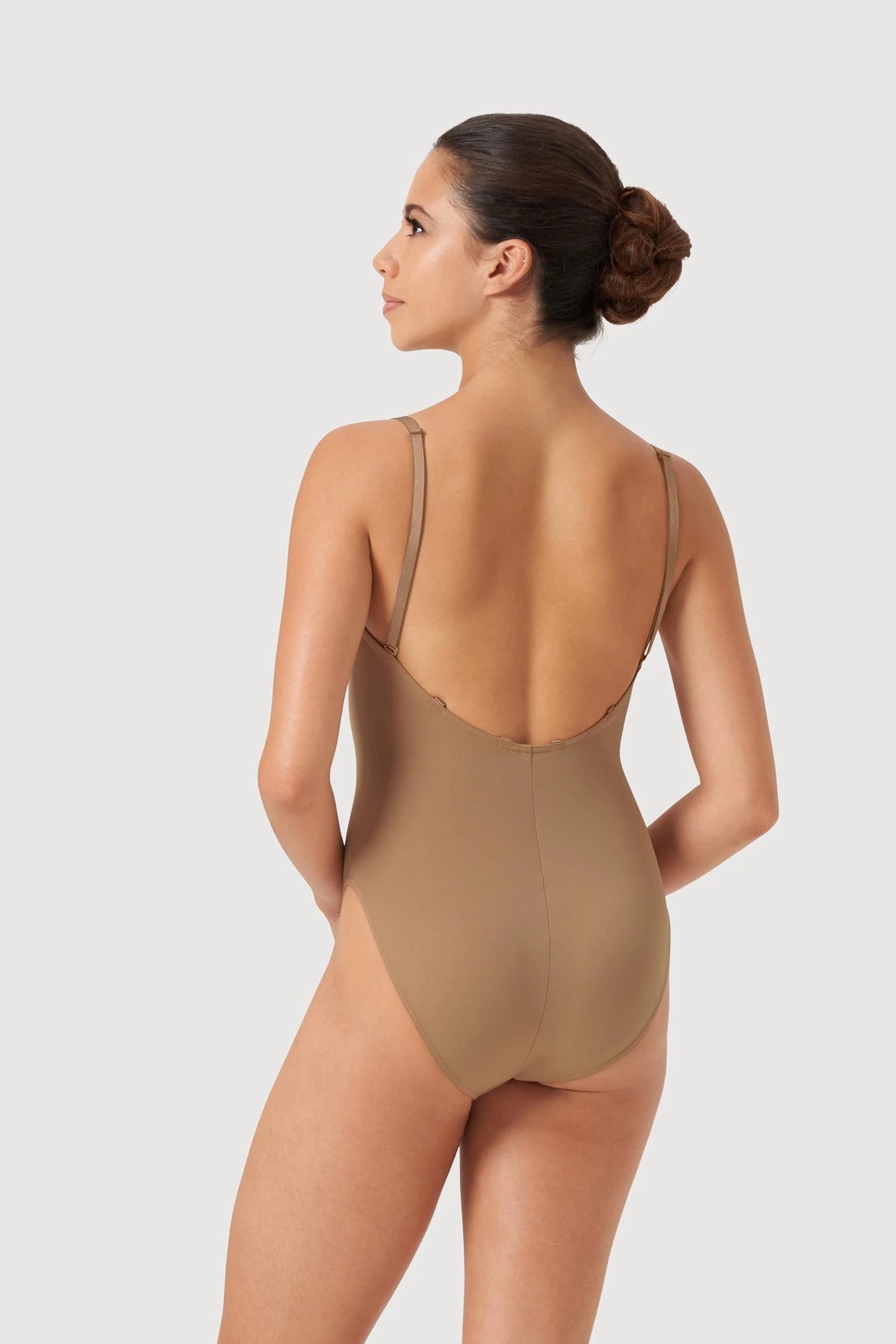 B3367- Bloch Bodyliner / Romoveable Strap Tan