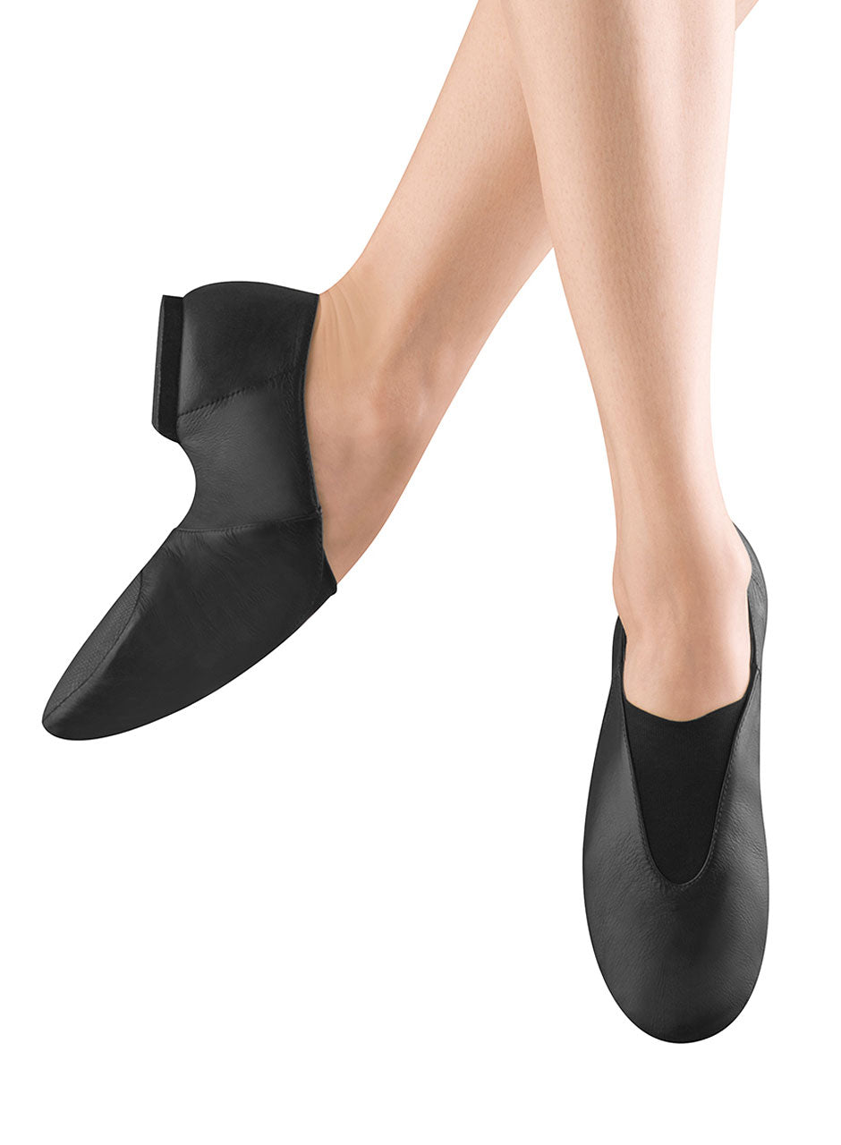 Bloch Ladies Super Jazz Slip on Jazz Shoes Black