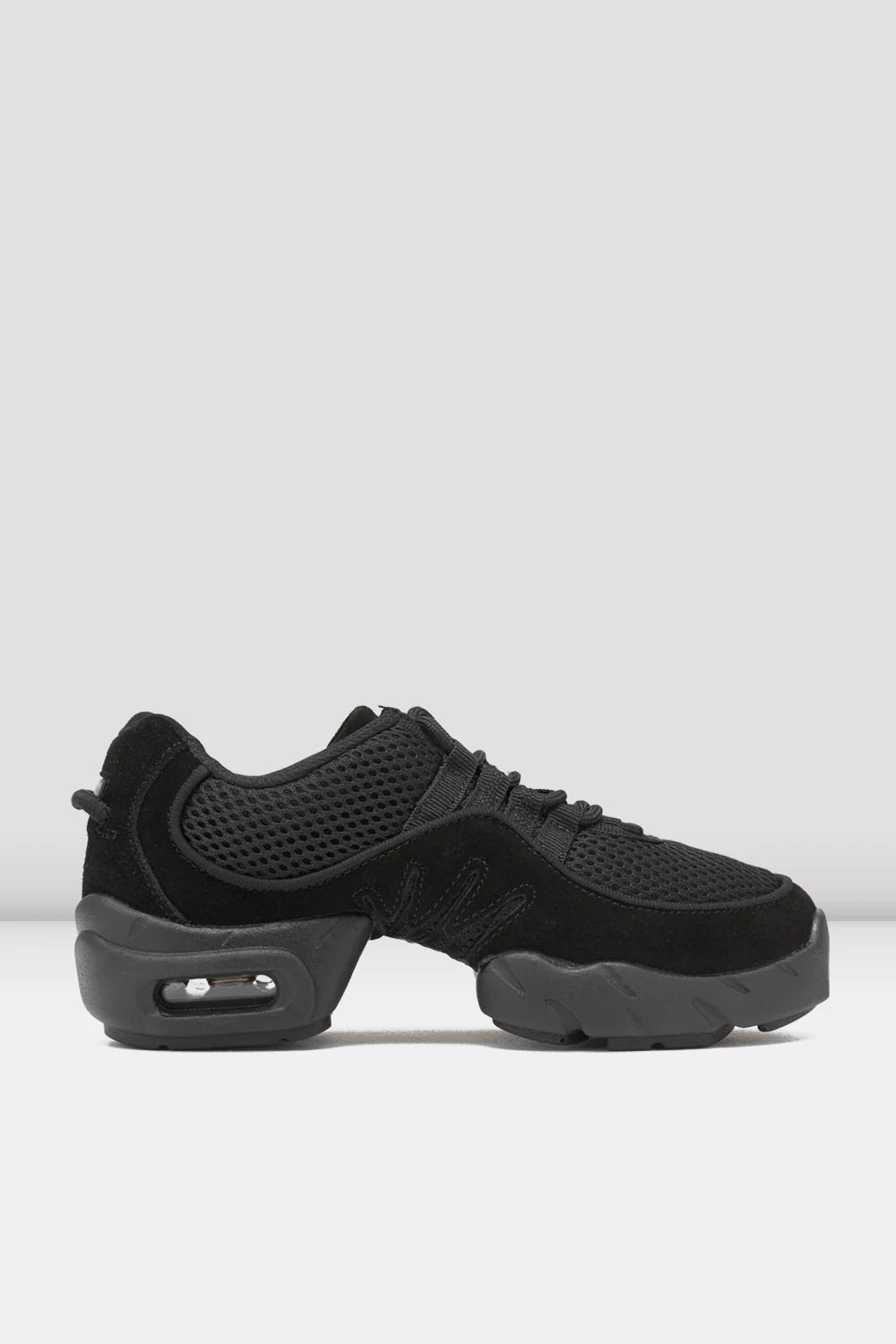 Bloch Children's Boost Mesh Split Sole Dance Sneakers Black