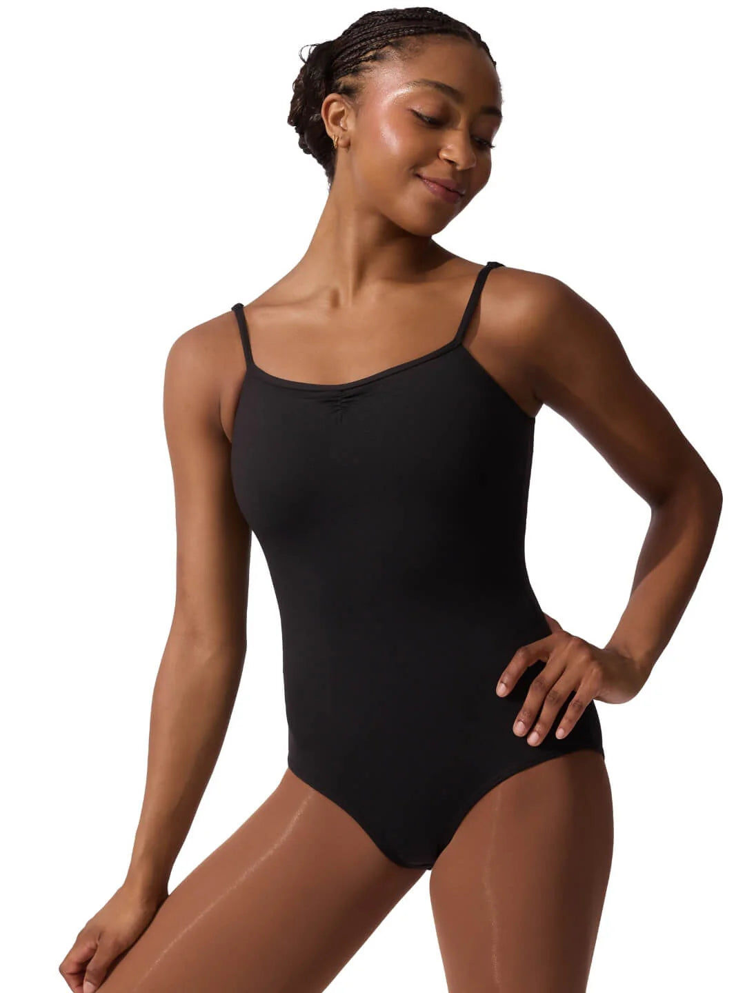 Capezio Studio Collection Pinch Front Camisole Leotard