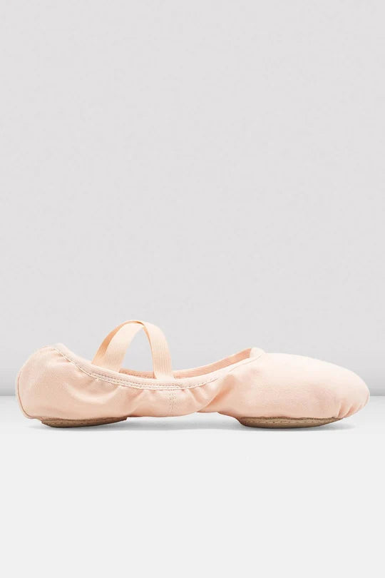 S0284L Bloch Ladies Performa Stretch Canvas Ballet Shoes Theatrical Pink Canvas