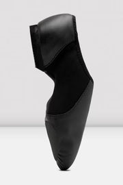 S0495G Bloch Children's Neo-Flex Slip On Leather Jazz Shoes Black Leather